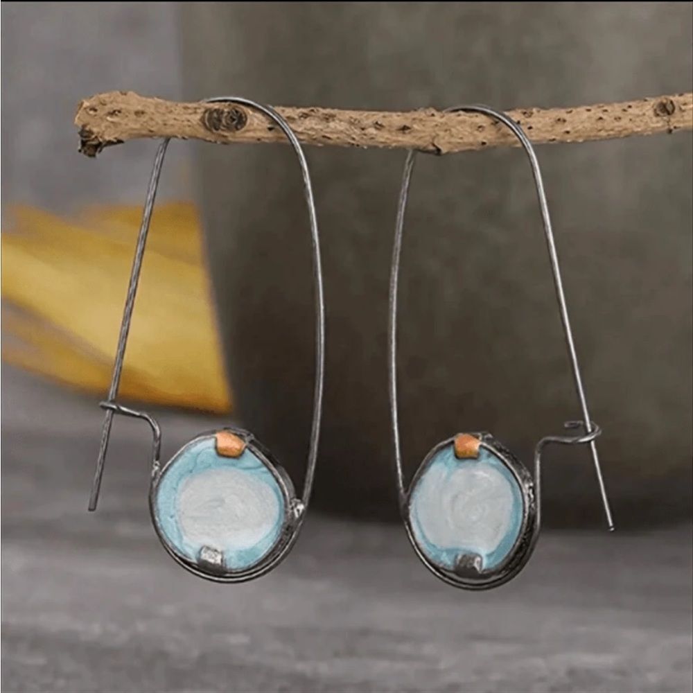 Boho dangle Earrings #1971